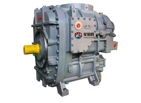 Two stage compression screw host